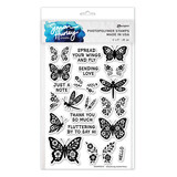 Simon Hurley Create Blooming Butterflies Clear Stamps (HUR93572)