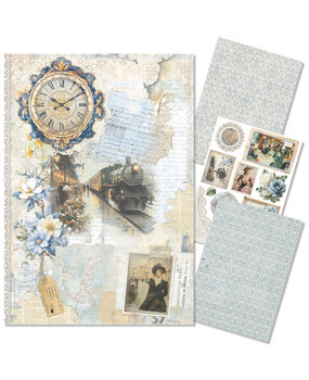 Ciao Bella Papercrafting Eastern Journey A4 Mixed Rice Papers (CBRA012)