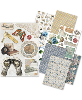 Ciao Bella Papercrafting PRE-ORDER Eastern Journey A5 Mixed Rice Papers (CBRS038)