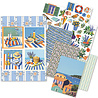 Ciao Bella Papercrafting PRE-ORDER Riviera Dream A5 Mixed Rice Papers (CBRS040)