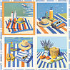 Ciao Bella Papercrafting Riviera Dream A5 Mixed Rice Papers (CBRS040)