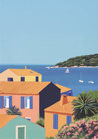 Ciao Bella Papercrafting Riviera Dream A5 Mixed Rice Papers (CBRS040)