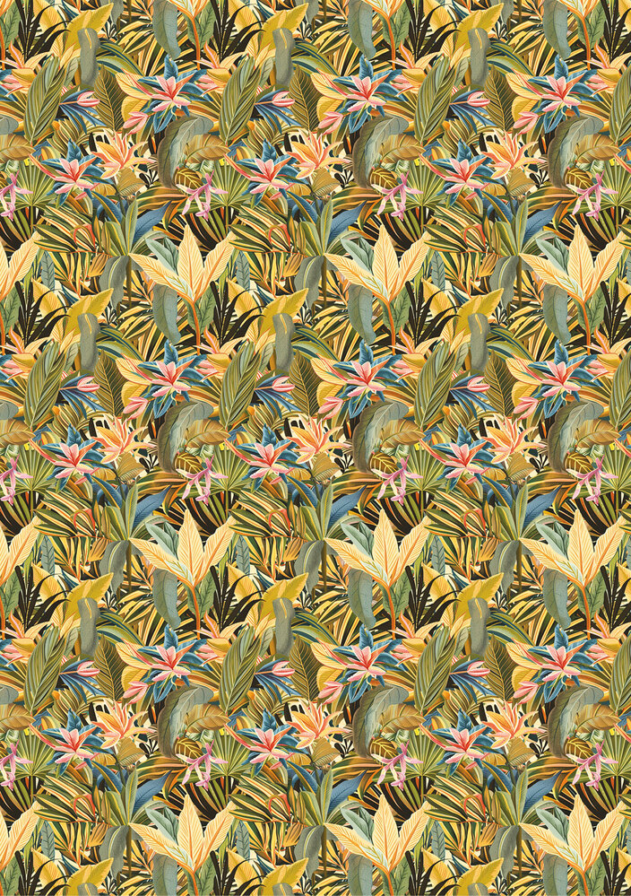 Ciao Bella Papercrafting PRE-ORDER Jungle Vibes A5 Mixed Rice Papers (CBRS041)