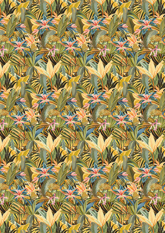 Ciao Bella Papercrafting PRE-ORDER Jungle Vibes A5 Mixed Rice Papers (CBRS041)