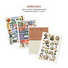 Ciao Bella Papercrafting Sports Days A4 Junk Journal Ephemera Book (CBB024)