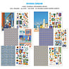 Ciao Bella Papercrafting Riviera Dream A4 Junk Journal Ephemera Book (CBB025)