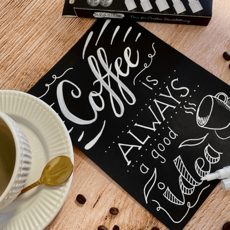 ONLINE White Lettering Set (18511)