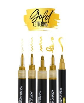 ONLINE Gold Lettering Set (18517)