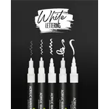 ONLINE White Lettering Set (18511)