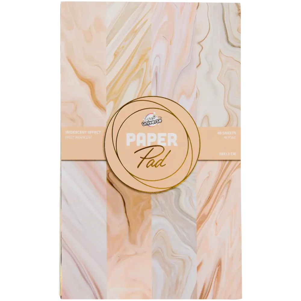 Craft Universe Iridescent Effect Natural Paper Pad (3220033)