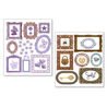Ciao Bella Papercrafting Whisper Frames Mixed Media Stickers (MB010)