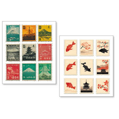 Ciao Bella Papercrafting Faraway Mail Mixed Media Stickers (MB009)
