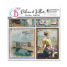 Ciao Bella Papercrafting Eastern Journey 6x6 Inch Deluxe Paper & Vellum Dual Pack (CBXQ009)