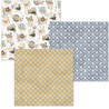 Ciao Bella Papercrafting Eastern Journey 6x6 Inch Deluxe Paper & Vellum Dual Pack (CBXQ009)