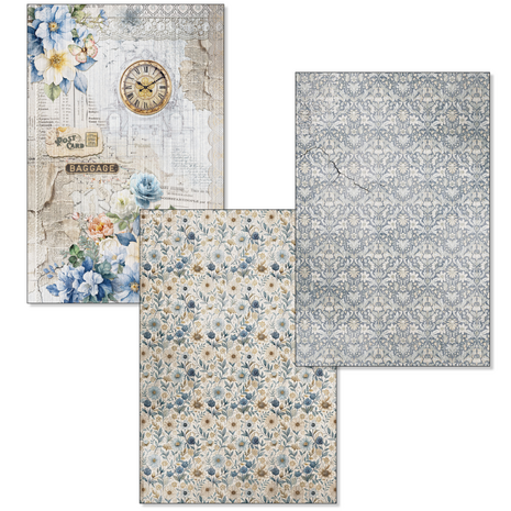 Ciao Bella Papercrafting PRE-ORDER Eastern Journey A4 Deluxe Paper & Vellum Dual Pack (CBX009)