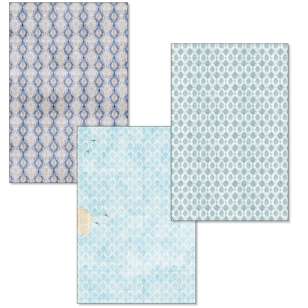 Ciao Bella Papercrafting PRE-ORDER Eastern Journey A4 Deluxe Paper & Vellum Dual Pack (CBX009)