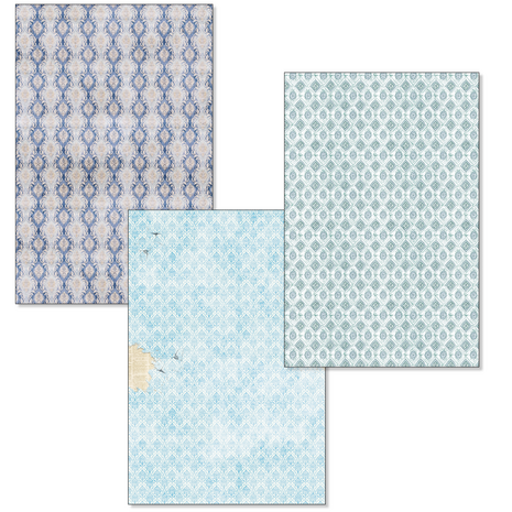 Ciao Bella Papercrafting PRE-ORDER Eastern Journey A4 Deluxe Paper & Vellum Dual Pack (CBX009)