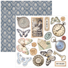 Ciao Bella Papercrafting Eastern Journey 6x6 Inch Paper Pad (CBQE096)