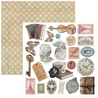 Ciao Bella Papercrafting Eastern Journey 6x6 Inch Paper Pad (CBQE096)