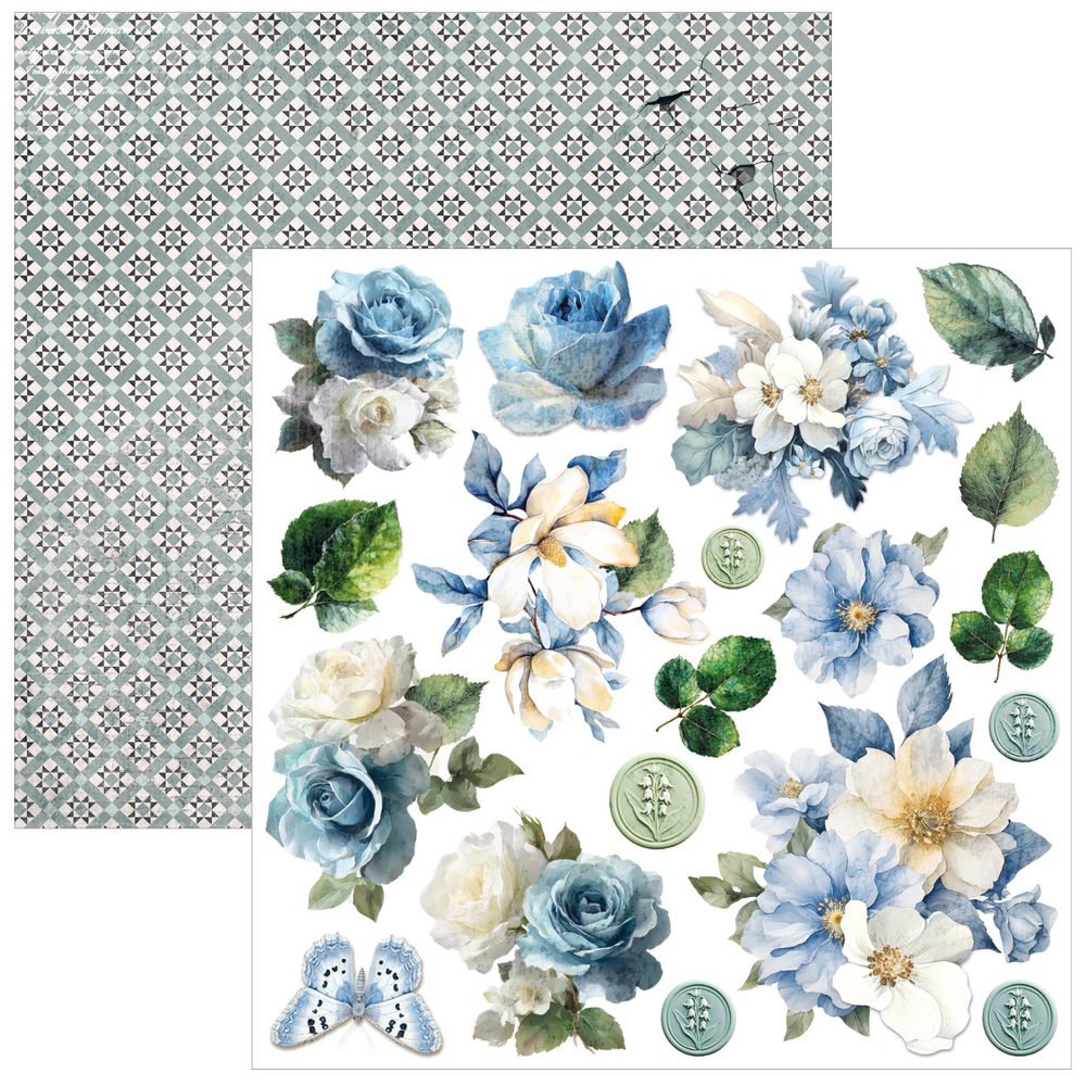 Ciao Bella Papercrafting Eastern Journey 6x6 Inch Paper Pad (CBQE096)
