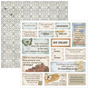 Ciao Bella Papercrafting Eastern Journey 6x6 Inch Paper Pad (CBQE096)