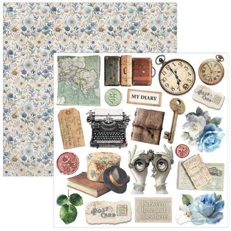 Ciao Bella Papercrafting Eastern Journey 6x6 Inch Paper Pad (CBQE096)