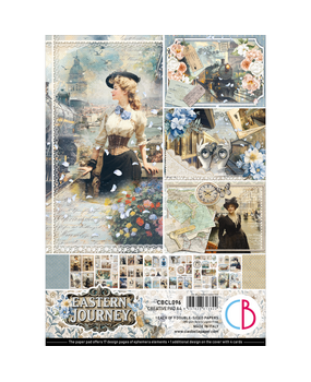 Ciao Bella Papercrafting Eastern Journey A4 Creative Pad (CBCL096)