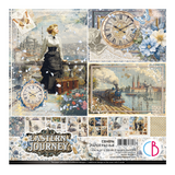Ciao Bella Papercrafting Eastern Journey 8x8 Inch Paper Pad (CBH096)
