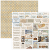 Ciao Bella Papercrafting Eastern Journey 12x12 Inch Patterns Pad (CBT096)