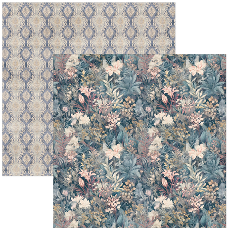 Ciao Bella Papercrafting Eastern Journey 12x12 Inch Patterns Pad (CBT096)