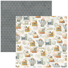 Ciao Bella Papercrafting Eastern Journey 12x12 Inch Paper Pad (CBPM096)