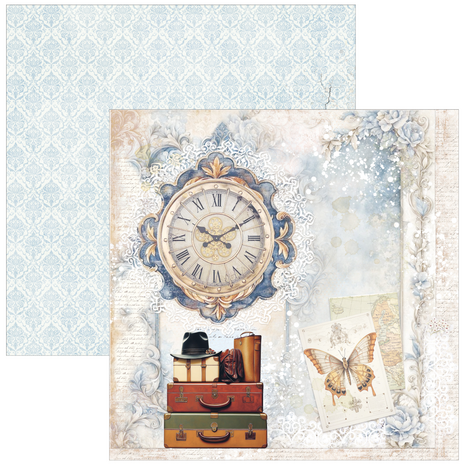 Ciao Bella Papercrafting Eastern Journey 12x12 Inch Paper Pad (CBPM096)