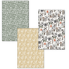 Ciao Bella Papercrafting Typographic A4 Deluxe Paper & Vellum Dual Pack (CBX008)