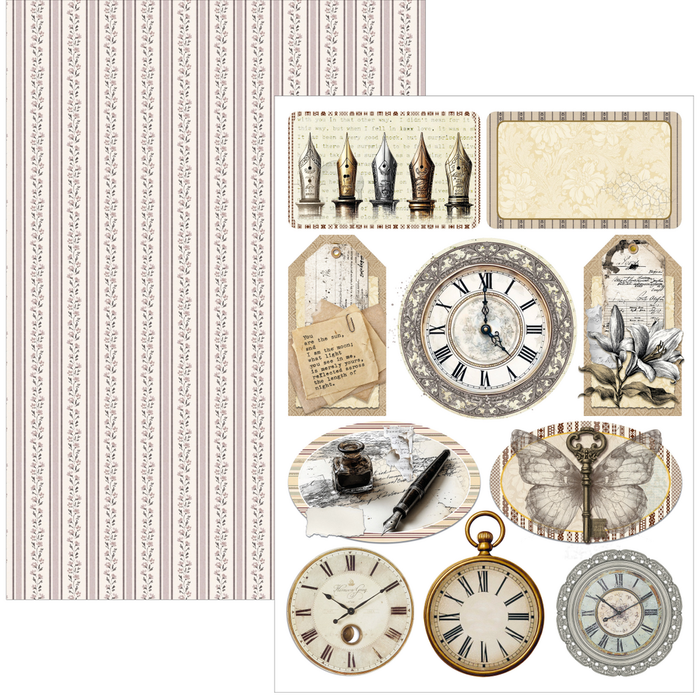 Ciao Bella Papercrafting PRE-ORDER Typographic A4 Creative Pad (CBCL095)