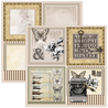Ciao Bella Papercrafting Typographic 12x12 Inch Patterns Pad (CBT095)