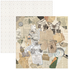Ciao Bella Papercrafting Typographic 12x12 Inch Patterns Pad (CBT095)