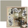 Ciao Bella Papercrafting Typographic 12x12 Inch Paper Pad (CBPM095)
