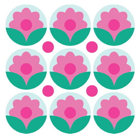 Sizzix Catherine Pooler Layered Stencils Print & Pattern Daisy (667113)
