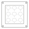 Sizzix Catherine Pooler Layered Stencils Print & Pattern Daisy (667113)