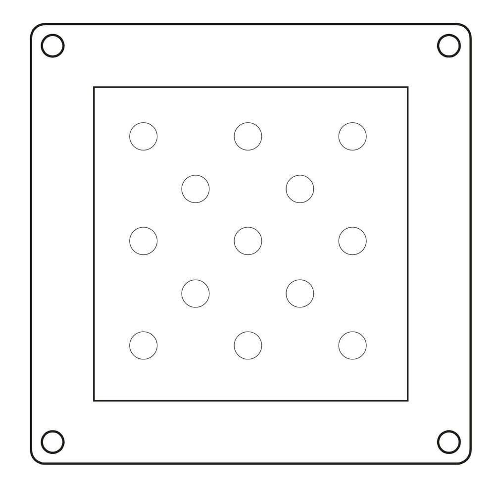 Sizzix PRE-ORDER Catherine Pooler Layered Stencils Print & Pattern Daisy (667113)