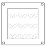 Sizzix Catherine Pooler Layered Stencils Print & Pattern Daisy (667113)