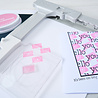 Sizzix PRE-ORDER Catherine Pooler Clear Stamps Print & Pattern Hello Sentiments (667112)