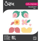 Sizzix Catherine Pooler Framelits Die Set Birds & Blooms #2 (667110)