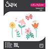Sizzix PRE-ORDER Catherine Pooler Thinlits Die Set Friendly Florals (667115)