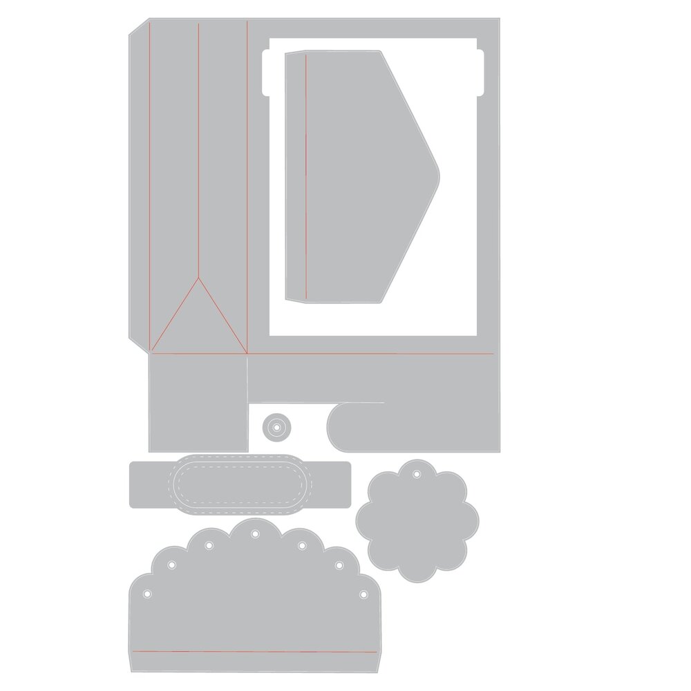 Sizzix PRE-ORDER Catherine Pooler Thinlits Die Set It’s a Party (667116)