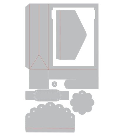 Sizzix PRE-ORDER Catherine Pooler Thinlits Die Set It’s a Party (667116)