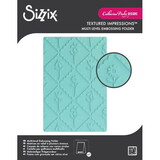 Sizzix PRE-ORDER Catherine Pooler Multi-Level Textured Impressions Scallop Framed Florals (667117)