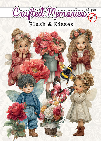 Creatief Art Blush and Kisses Die-Cuts Creative CutOuts (CM-DC-002)