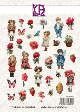 Creatief Art Blush and Kisses Die-Cuts Creative CutOuts (CM-DC-002)