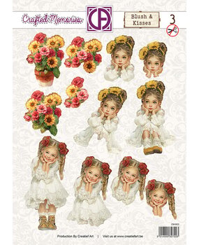 Creatief Art Blush and Kisses 03 Stansvel (CM-003)